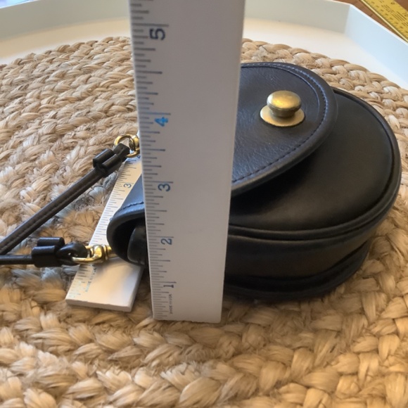 Vintage Coach #9826 Black Mini Convertible Belt Bag Shoulder Crossbody Bag - Picture 15 of 15